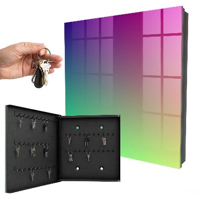Key cabinet for wall Color gradient