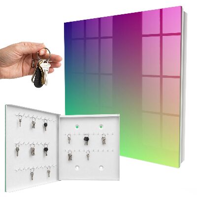 Key cabinet for wall Color gradient