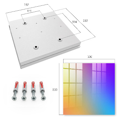 Key storage box Color gradient