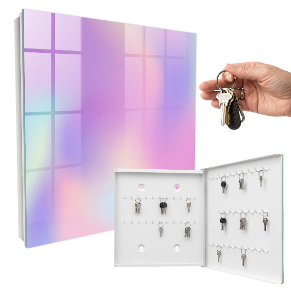 Key cabinet for wall Pastel wool