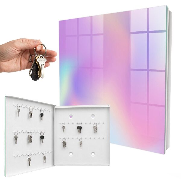 Key cabinet for wall Pastel wool
