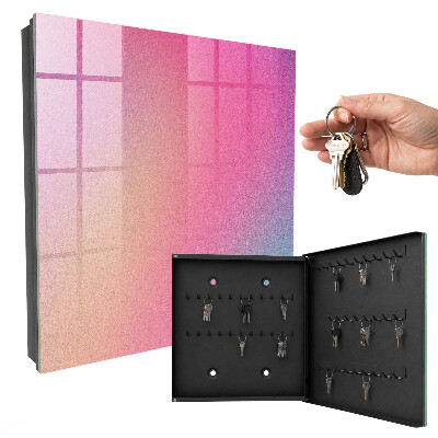 Key storage box Pastel gradient