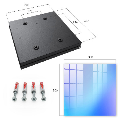 Key cabinet for wall Calm gradient