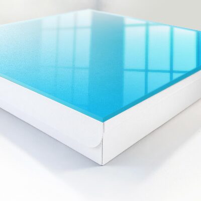 Key storage box Blue gradient
