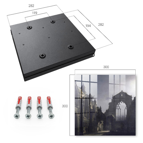 Key storage box Mysterious ruins