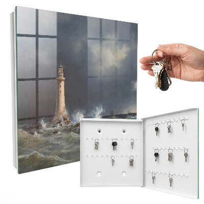 Key storage box Rough sea