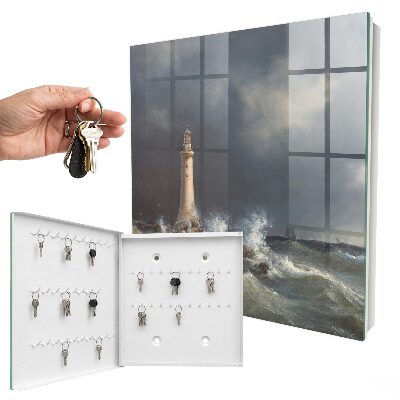 Key storage box Rough sea