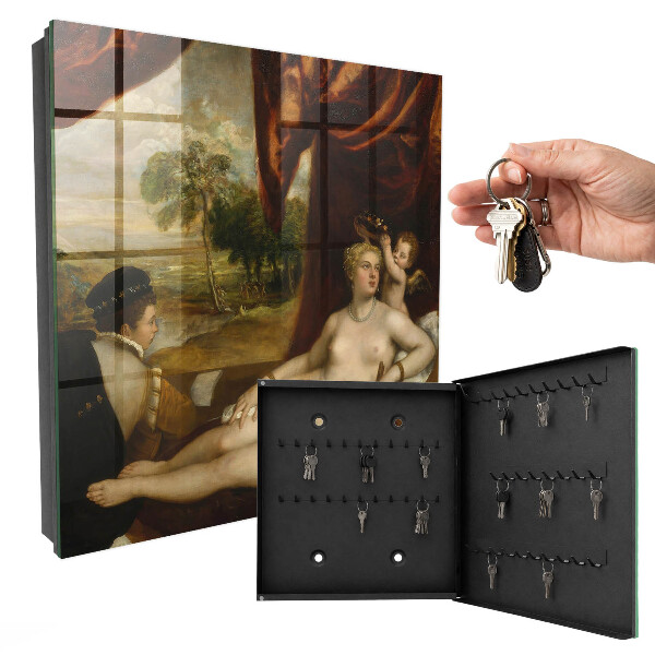 Key box Titian Venus and the Luthier