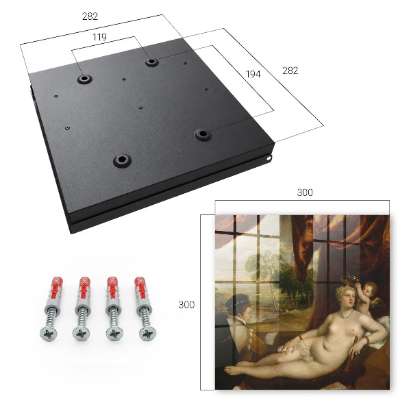 Key box Titian Venus and the Luthier