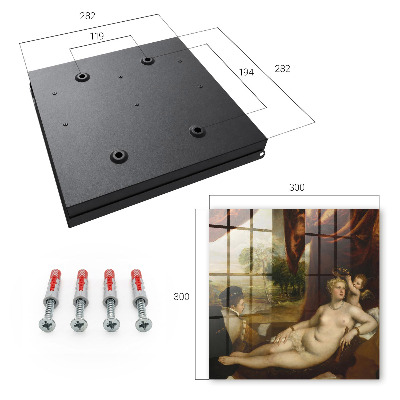 Key box Titian Venus and the Luthier
