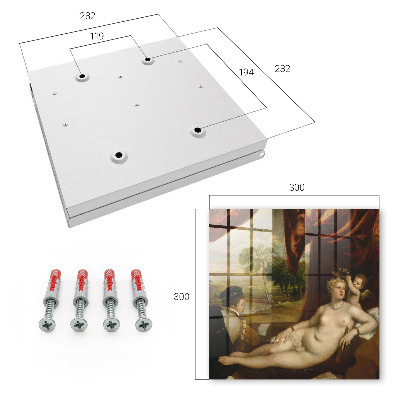 Key box Titian Venus and the Luthier