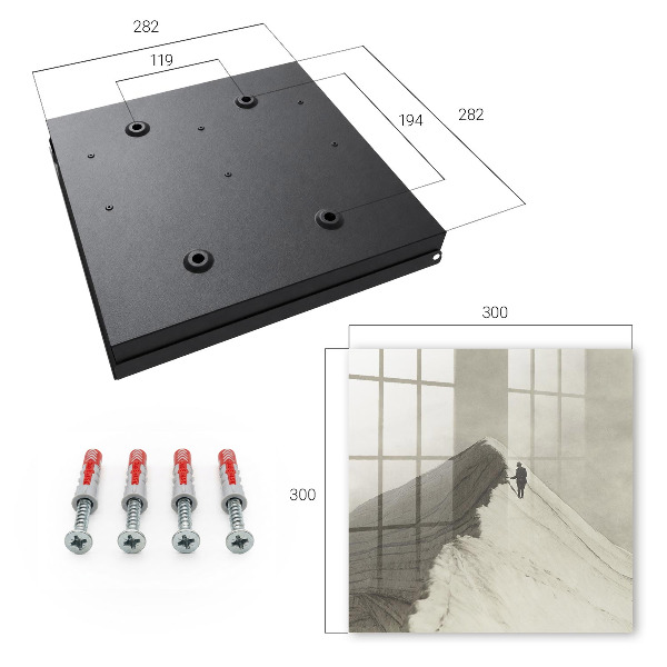 Key cabinet for wall Mountaineering