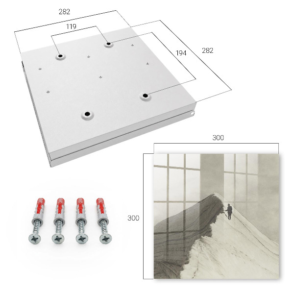 Key cabinet for wall Mountaineering