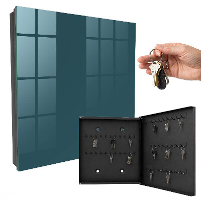 Key storage box Dark turquoise