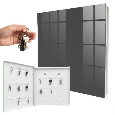 Key storage box Dark gray