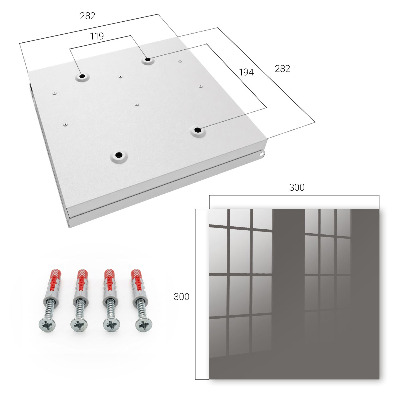 Key box Dark gray
