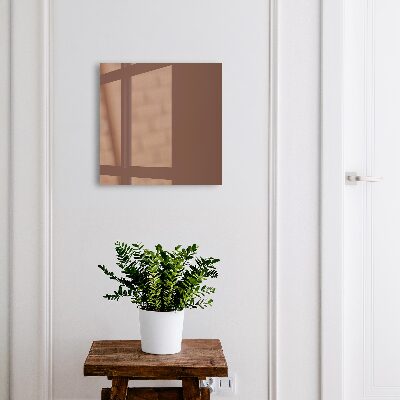 Key storage box Brown color