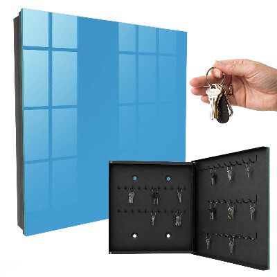 Key storage box Blue water