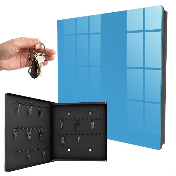 Key storage box Blue water
