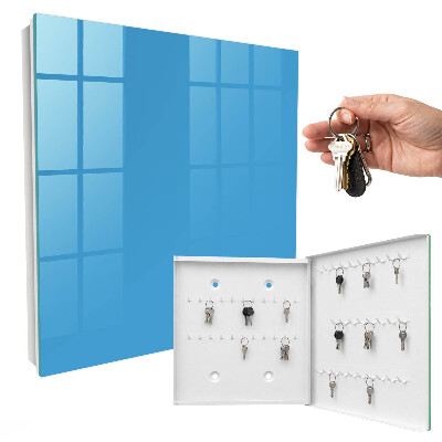 Key storage box Blue water