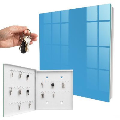 Key storage box Blue water