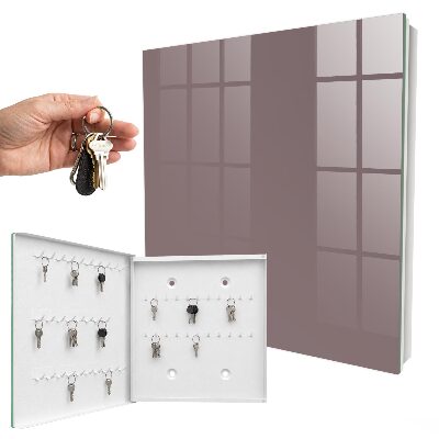 Key cabinet for wall Ash brown
