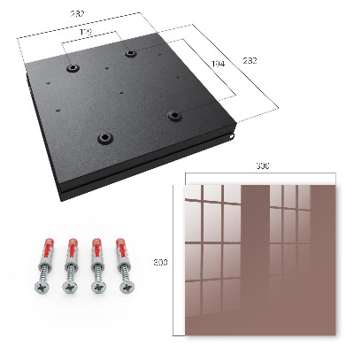 Key box Light brown