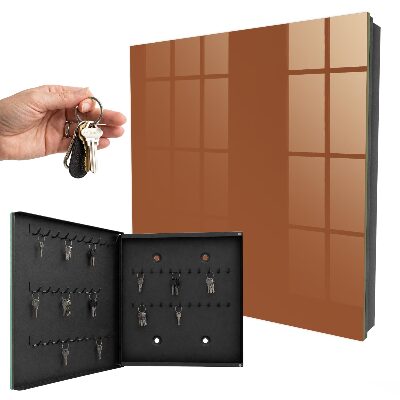 Key storage box Dark orange