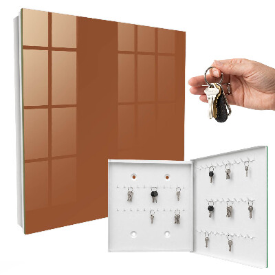 Key storage box Dark orange