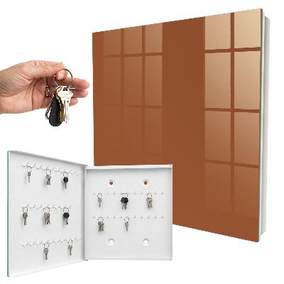 Key storage box Dark orange