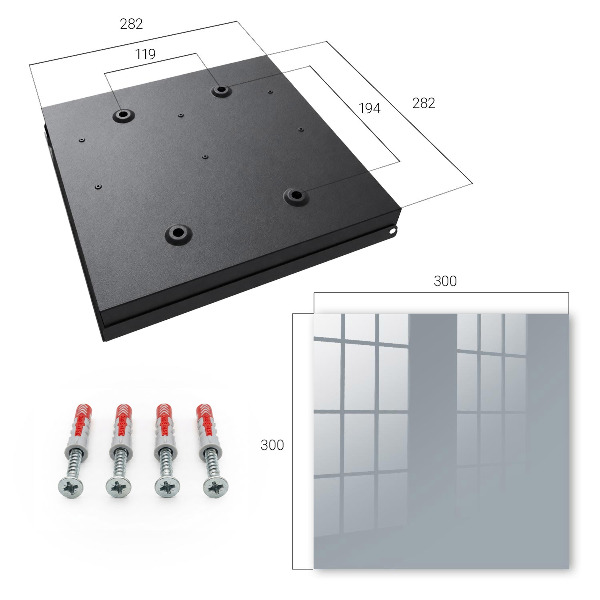 Key box Gray