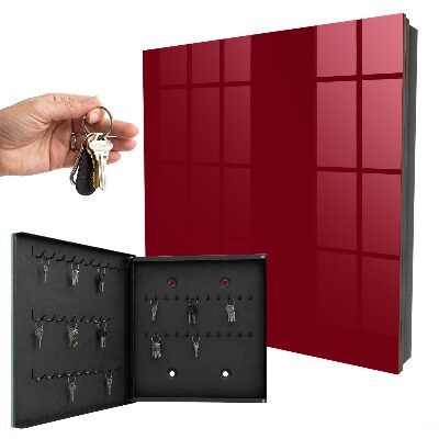 Key cabinet for wall Unique Burgundy