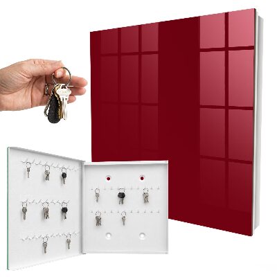 Key cabinet for wall Unique Burgundy
