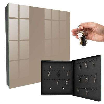 Key storage box Light brown