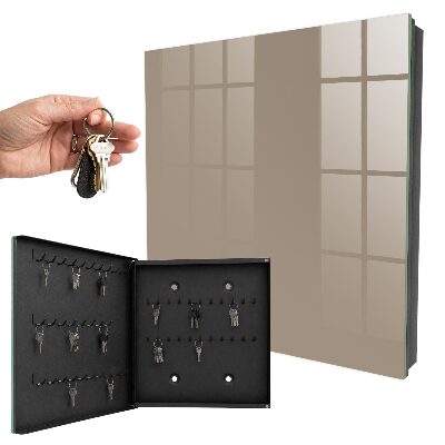 Key storage box Light brown
