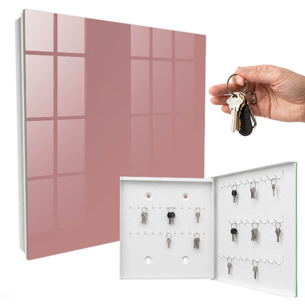 Key storage box Unique Burgundy