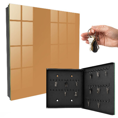 Key cabinet for wall Matte orange