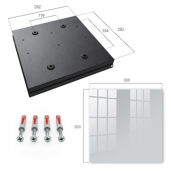 Key box Light gray