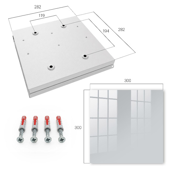 Key box Light gray