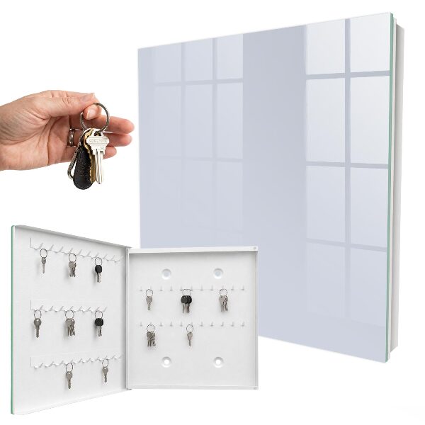 Key storage box Gray-blue