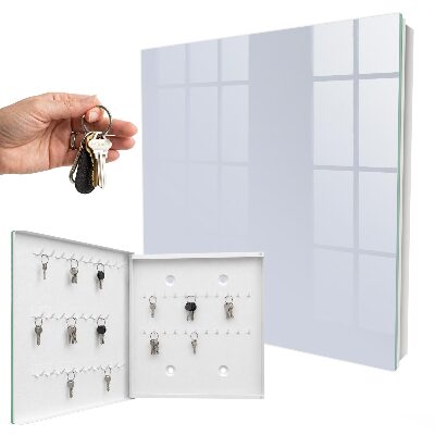 Key storage box Gray-blue
