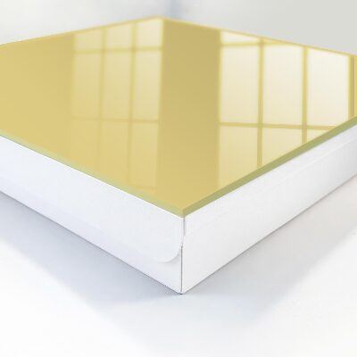 Key cabinet for wall Pastel yellow