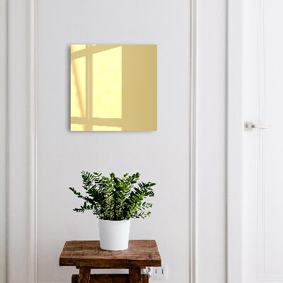 Key cabinet for wall Pastel yellow