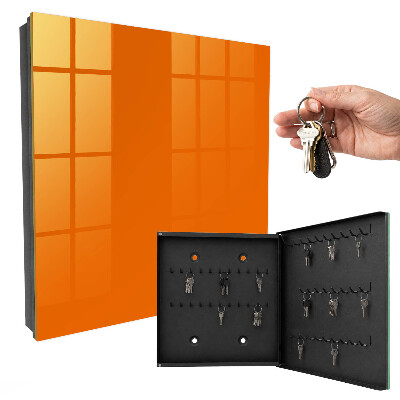 Key cabinet for wall Strong orange