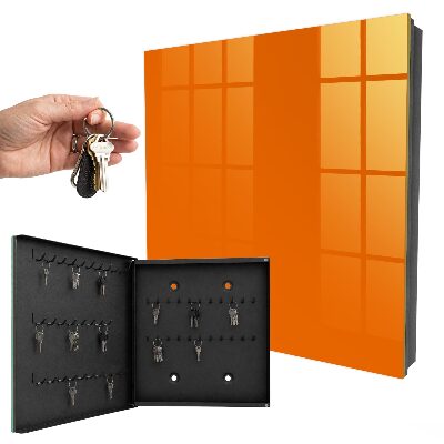 Key cabinet for wall Strong orange