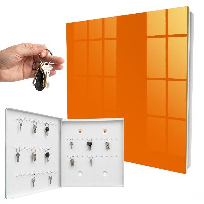 Key cabinet for wall Strong orange
