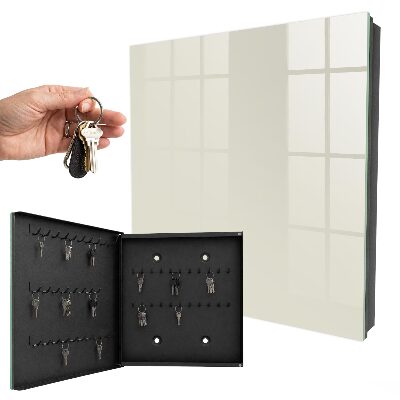 Key storage box Cream stone
