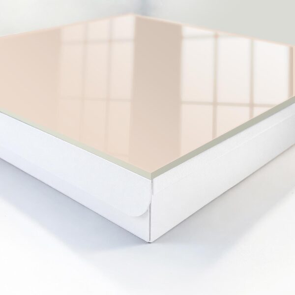 Key cabinet for wall Warm beige