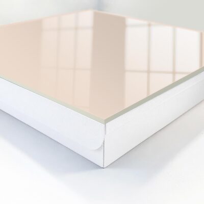 Key cabinet for wall Warm beige