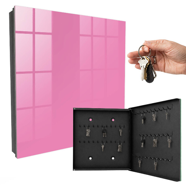 Key storage box Cool pink